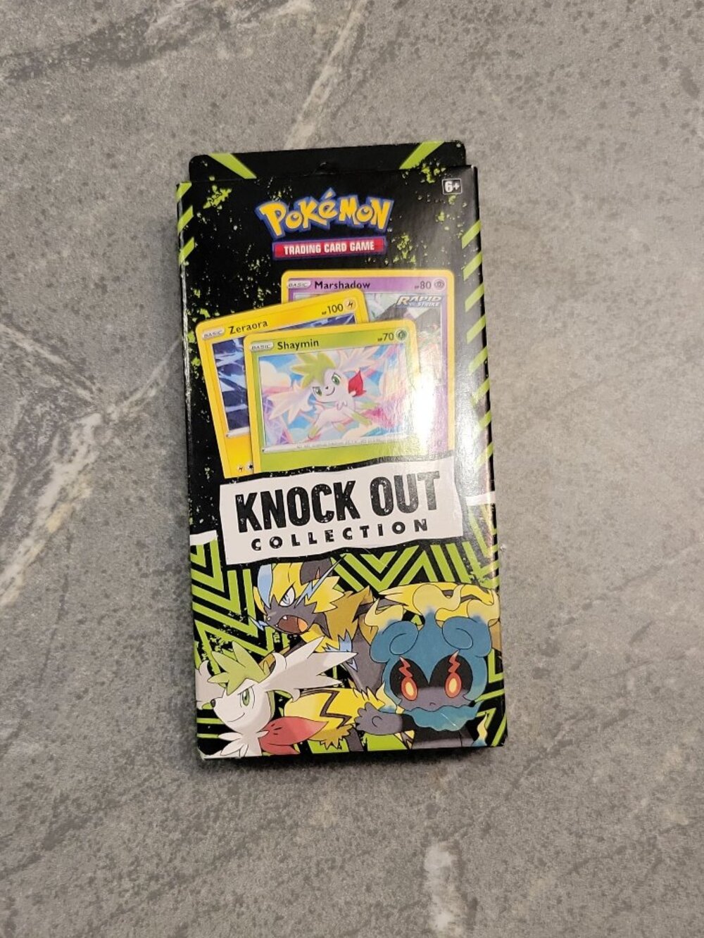 New 2023 Pokémon Knock Out Collection Box-Zeraora, Shaymin, Marshadow